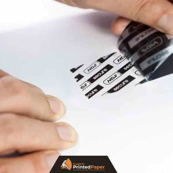 custom heat seal paper