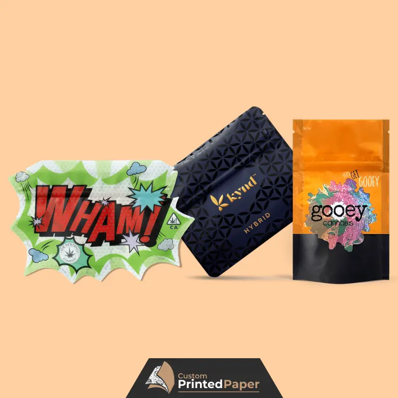 Custom Shape Mylar Bags