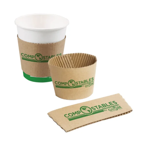 Custom paper cup sleeves