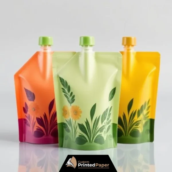 Custom Printed Spout Pouches