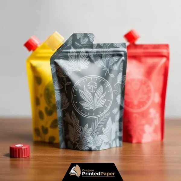 Custom Spout Pouches Wholesale