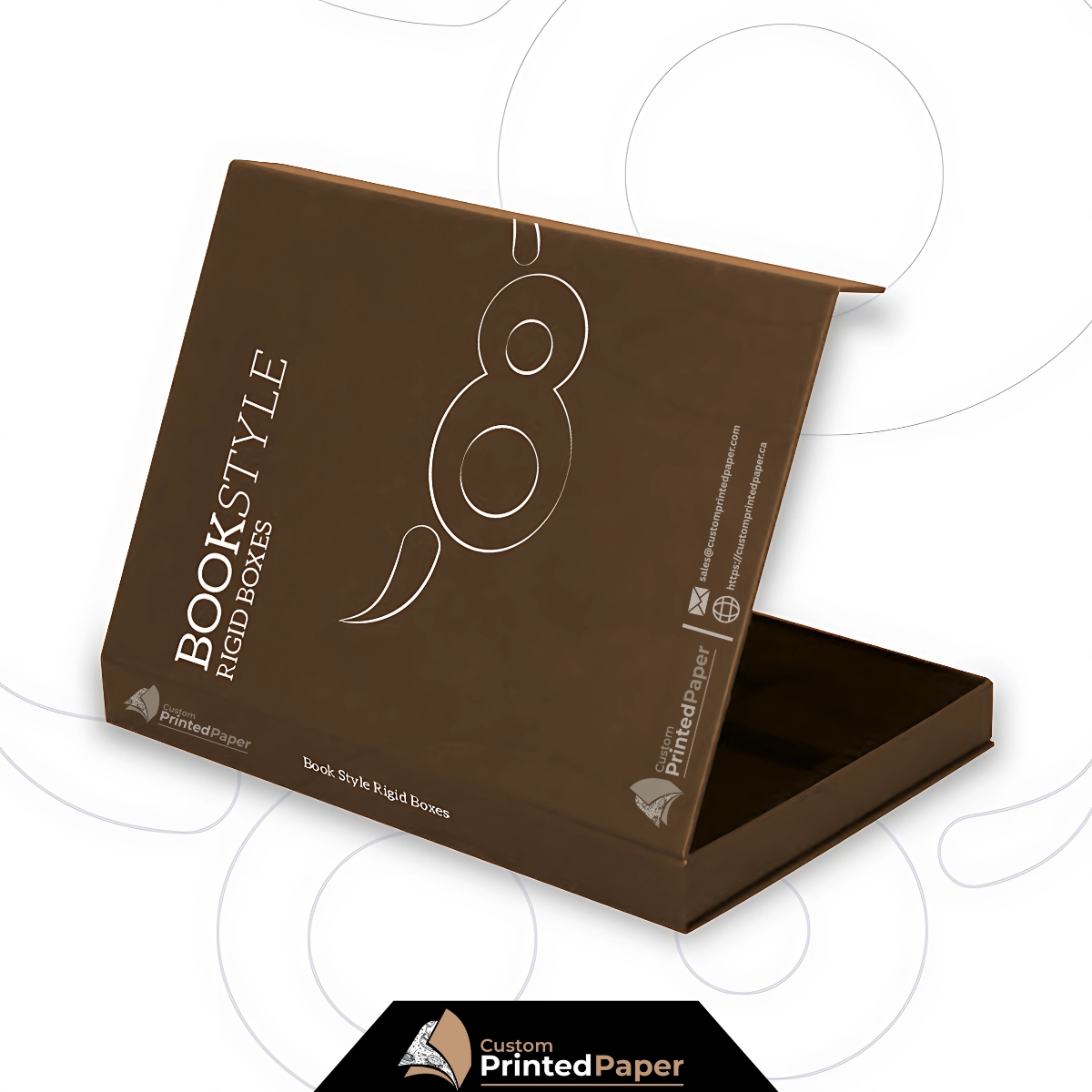 Custom Book Style Rigid Boxes