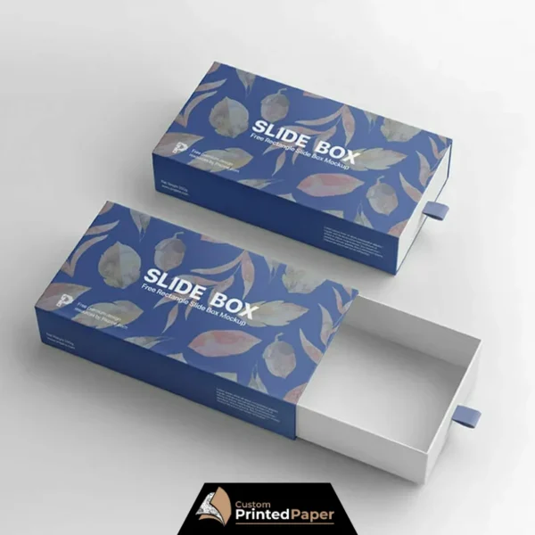 Custom Rigid slide boxes