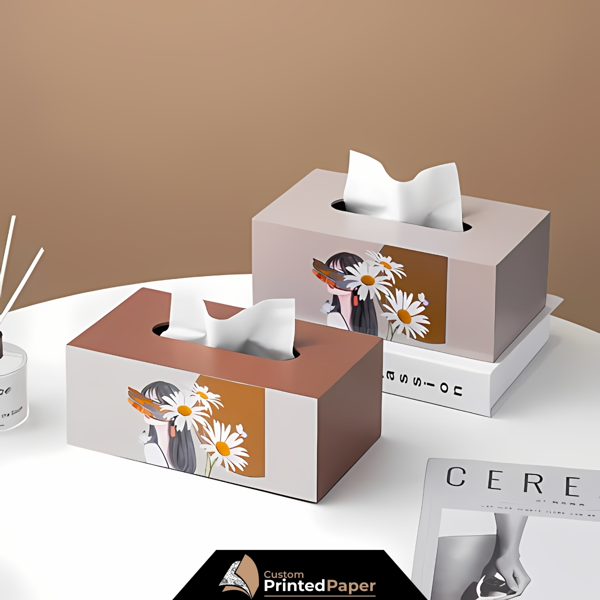 Custom Tissue Boxes