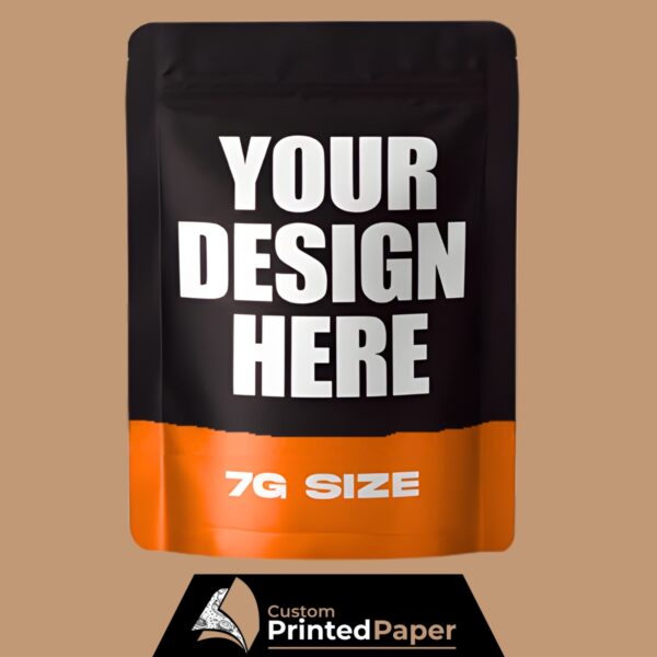 Custom Black Mylar Bags