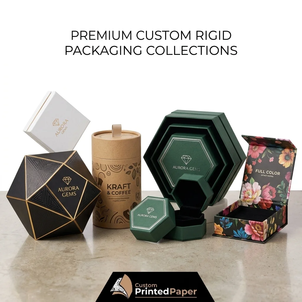 Custom Shape Rigid Boxes